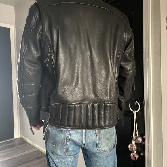 Black motorcycle jacket - Picture 10 of 10